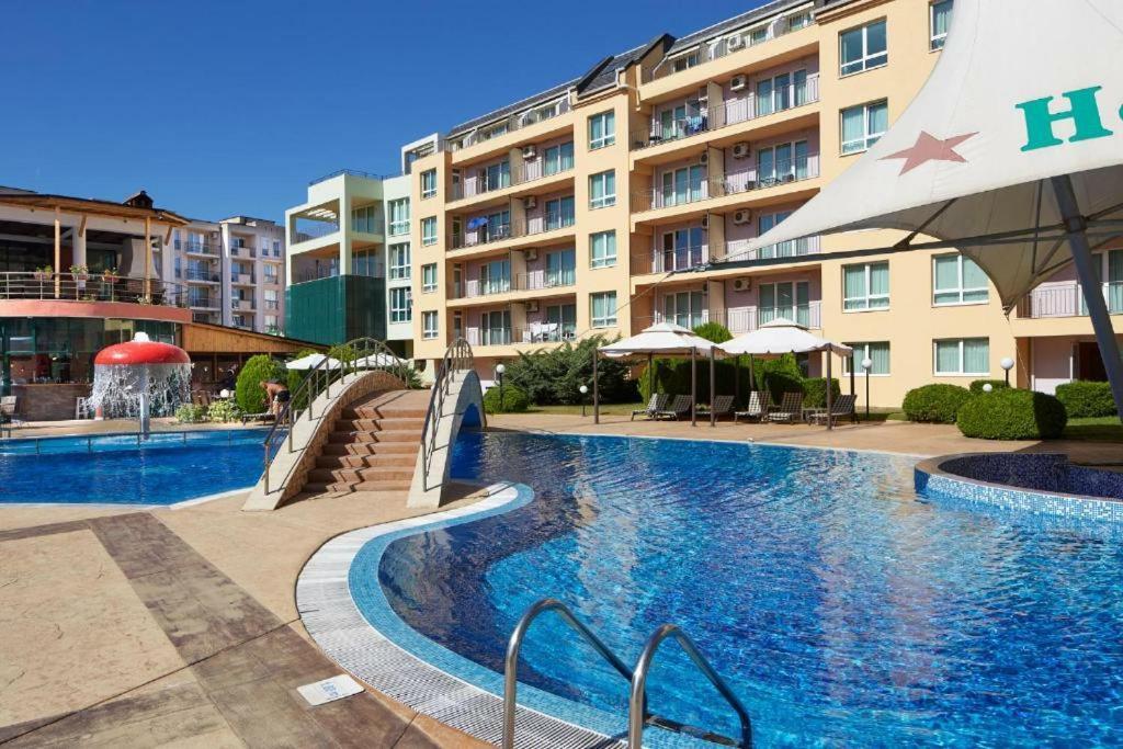 Pollo Resort, Summer Wind Apartaments 阳光海滩 外观 照片